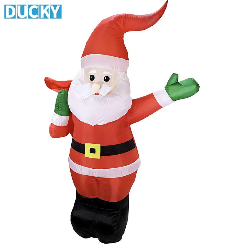 Remote Control Inflatable Santa Claus Car Toys - Image 3