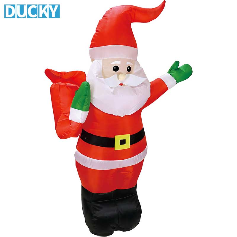 Remote Control Inflatable Santa Claus Car Toys - Image 2