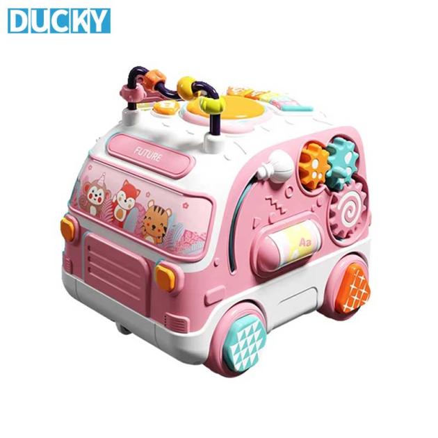 Electric School Bus Toy Early Educational Wholesale Kids' Learning Toys