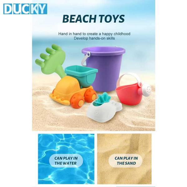 Sand Play Set Beach Truck Toy & Tools for Outdoor  (MOQ 100 PCS) - Image 3