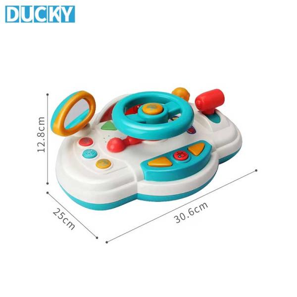 Kids Musical Steering Wheel Toy Interactive Driving Toy (MOQ 100 PCS) - Image 2