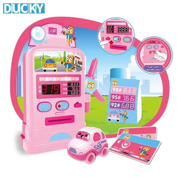 Kids Gas Station Playset Interactive Pretend Pump  (MOQ 100 PCS) - Image 4
