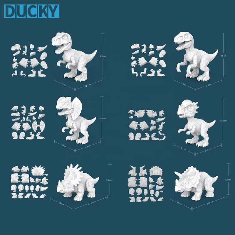 DIY Dinosaur Painting Kit Creative Blind Box Art & Craft Toy - Image 3