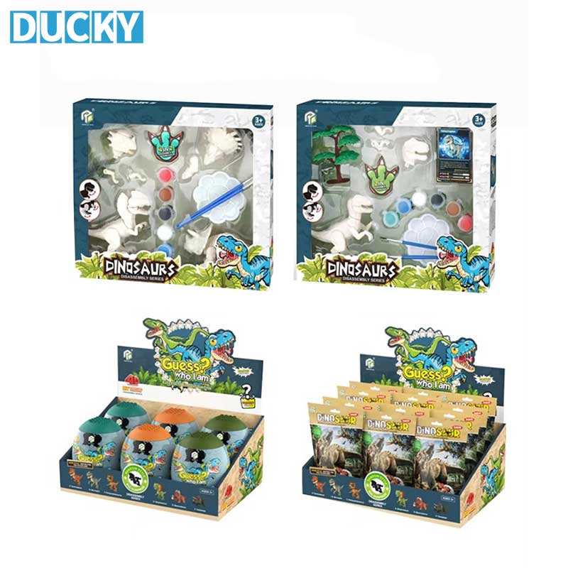 DIY Dinosaur Painting Kit Creative Blind Box Art & Craft Toy - Image 5