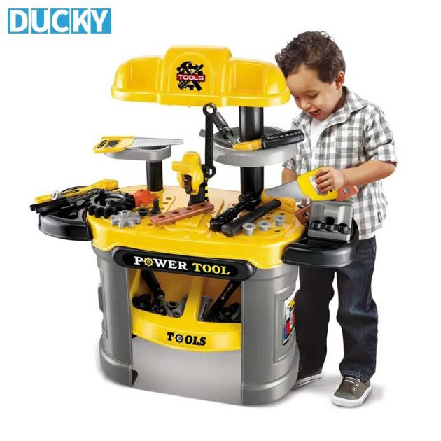 Kids Electric Workbench Interactive Pretend Play Tool Set (MOQ 100 PCS)