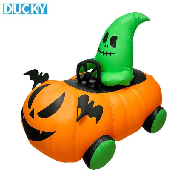 Remote Control Inflatable Pumpkin Racer Halloween RC Toy