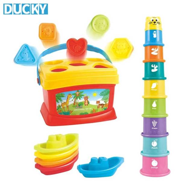 Stacking Cup Toys for Babies Colorful Nesting (MOQ 100 PCS)