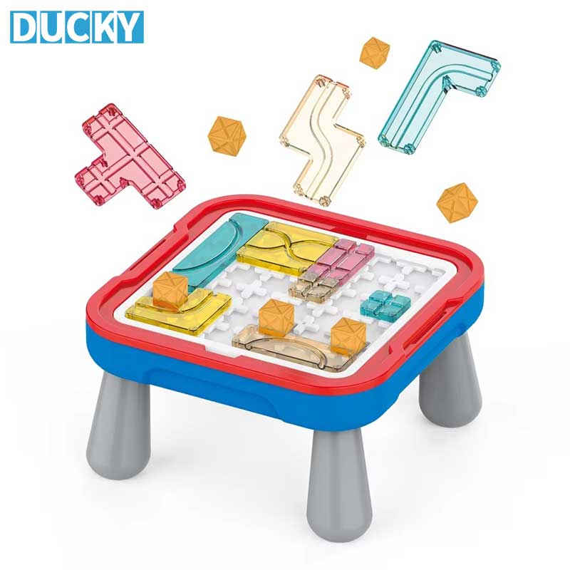 Russian Block Table Puzzle Classic Brain Teaser Tangram Game Wholesale Bulk