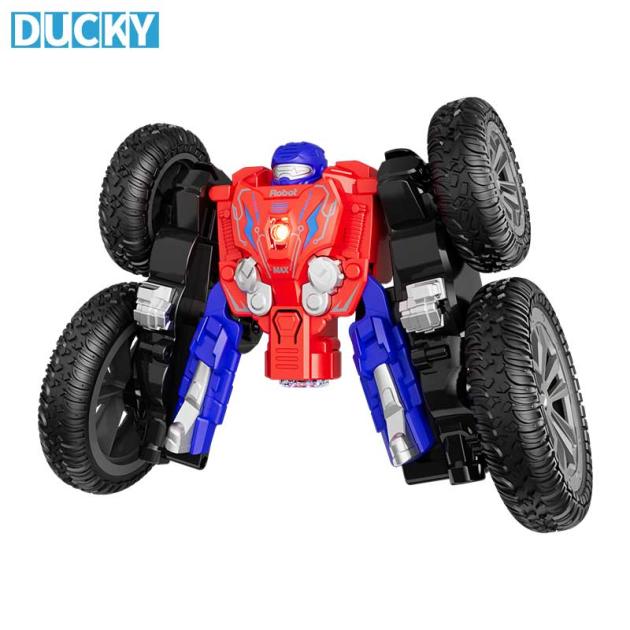 360° Stunt Remote Control Toy Car Toy LED Lights Spray Design