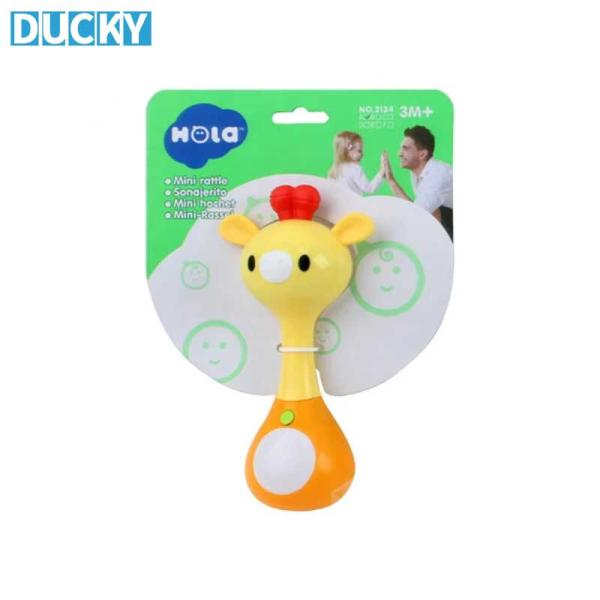 Baby Musical Hand Rattle Colorful Plastic Infant Shaker Toy (MOQ 100 PCS) - Image 2