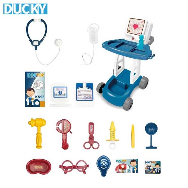 Medical Vehicle Toy Doctor Trolley Play Set Wholesale Supplier