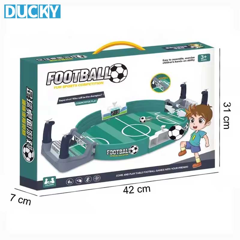 Mini Table Football Game Compact Foosball Toy Desktop Soccer - Image 4