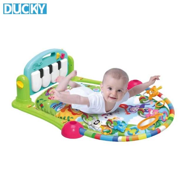 Wholesale Foldable Baby Musical Play Mat Soft Crawling Activity Gym Rug for Toddlers
