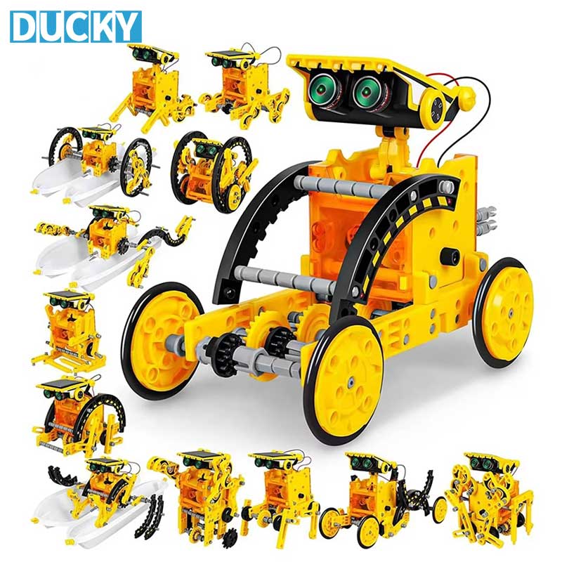 12-in-1 Educational Solar Robot Kit DIY Science & Engineering Toy