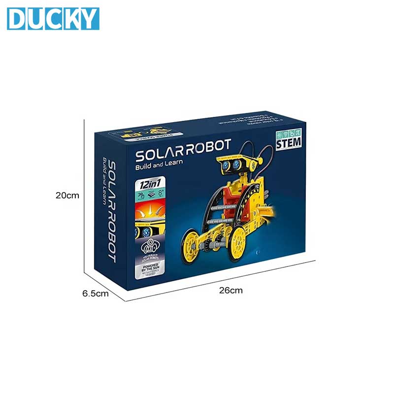 12-in-1 Educational Solar Robot Kit DIY Science & Engineering Toy - Image 3