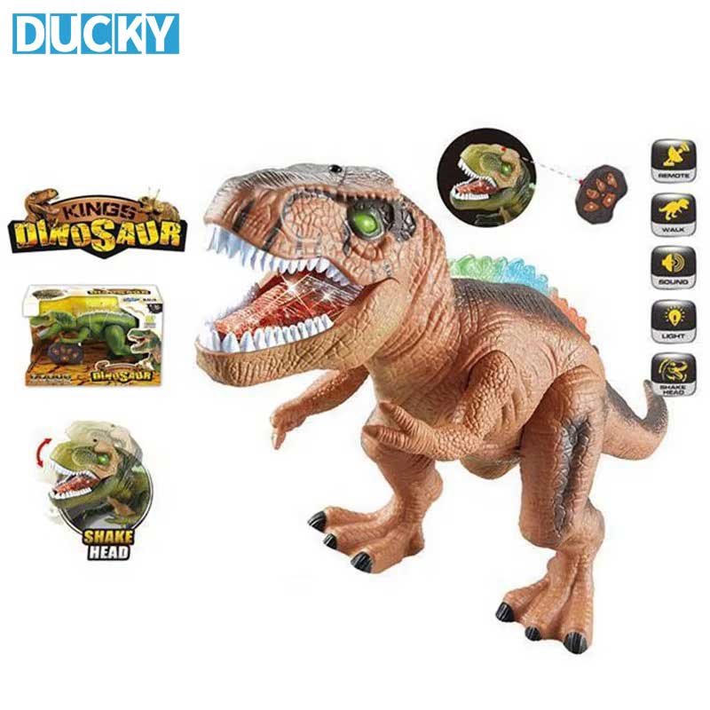 Wholesale RC Walking Dinosaur Toy Remote Control Tyrannosaurus Rex Toy Dinosaur King Toys