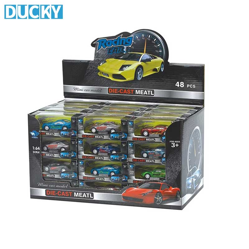 Wholesale 1:64pc Racing Car Models Diecast Alloy Pull Back Toy Cars Bulk Mini Vehicle Collection - Image 2