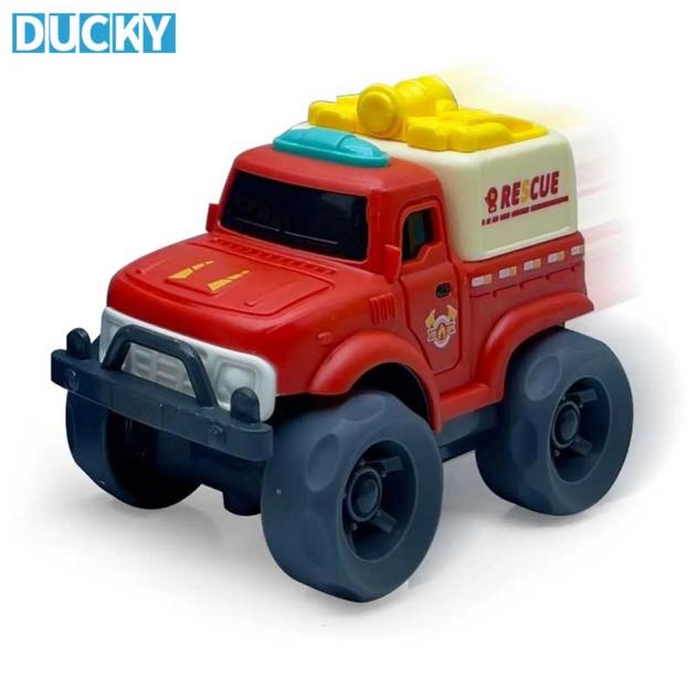 Wholesale Eco-Friendly Bioplastic Wheat Straw Car Toys Durable Off-Road Truck Toys