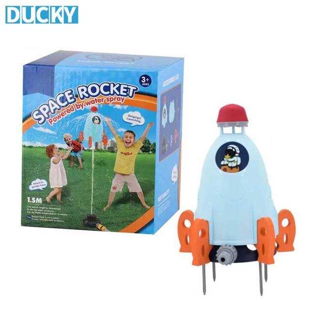 Wholesale Water Pressure Lift Spray Sprinkler Interactive Beach & Lawn Water Game Toy