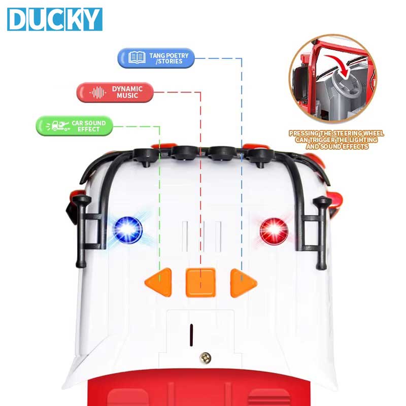 Wholesale 3-in-1 Helicopter Car Toy Set Pull Back Friction Fire Engine & Traffic Toys - Image 2