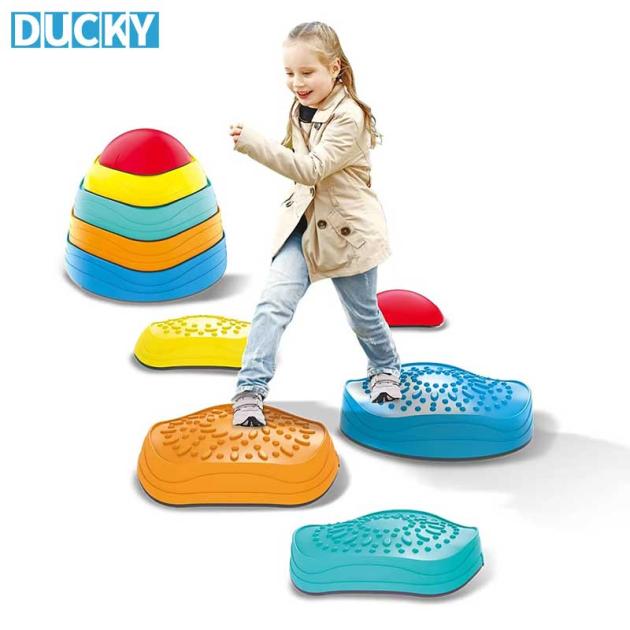 Wholesale Balance Beams & Stepping Stones Rainbow Sensory Play Set