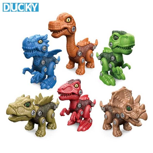 Wholesale Electric Drill STEM Toy Take Apart Dinosaur Construction Set