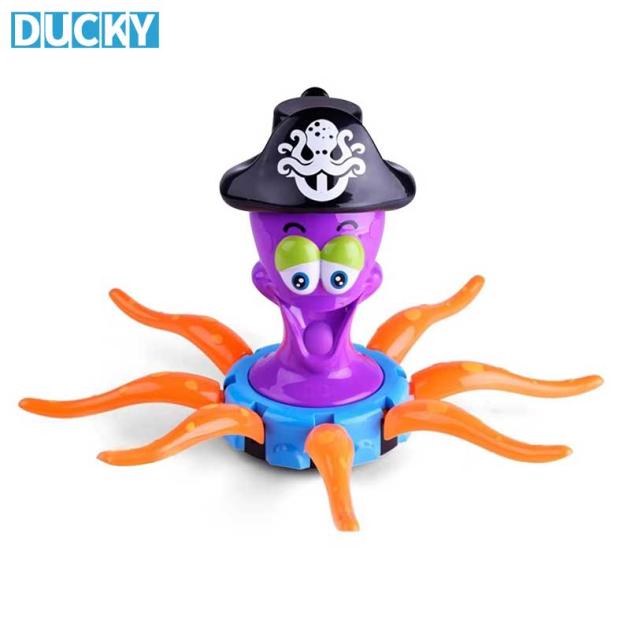 Wholesale Baby Musical Octopus Toy Electric Light-Up Animal Toy