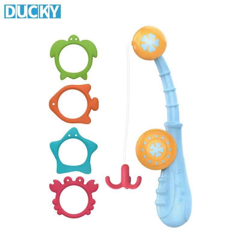 Wholesale Montessori Fishing Game Set Plastic Water Bath Toys - Image 2