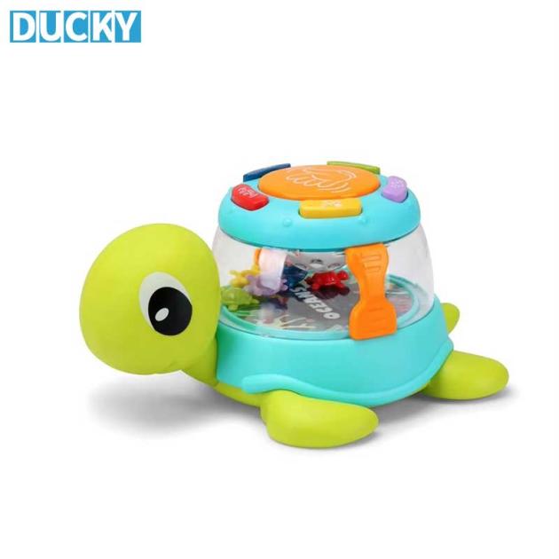 Wholesale Baby Musical Turtle Toy Interactive Crawling Tummy Time Toy