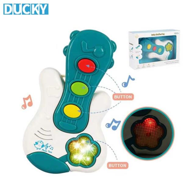 Wholesale Baby Guitar Toy with Lights & Sounds Battery Operated