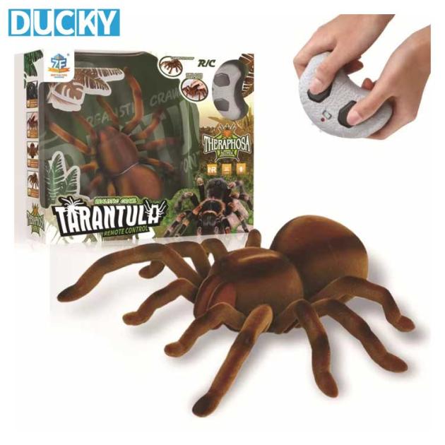 Electric Aranha Brinquedo com Controle Remoto Infrared Large Plush Spider Toy