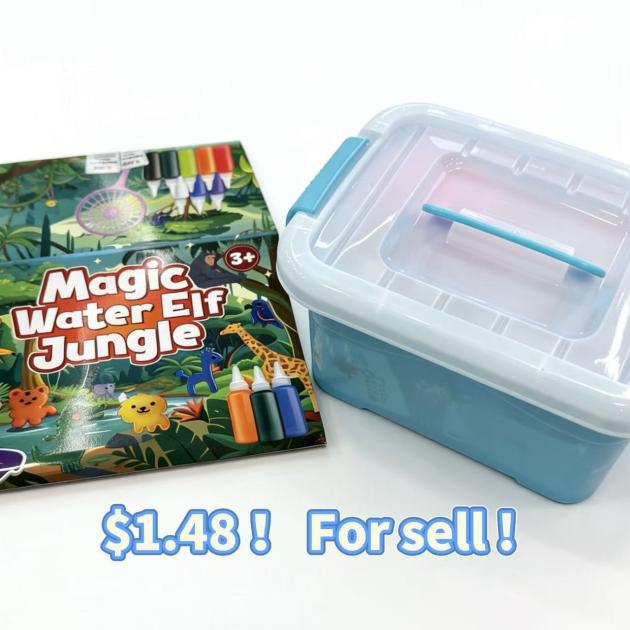 Creative Experience Magic Jelly Water Elf Toy Kit 3D Water Gel Set Educational