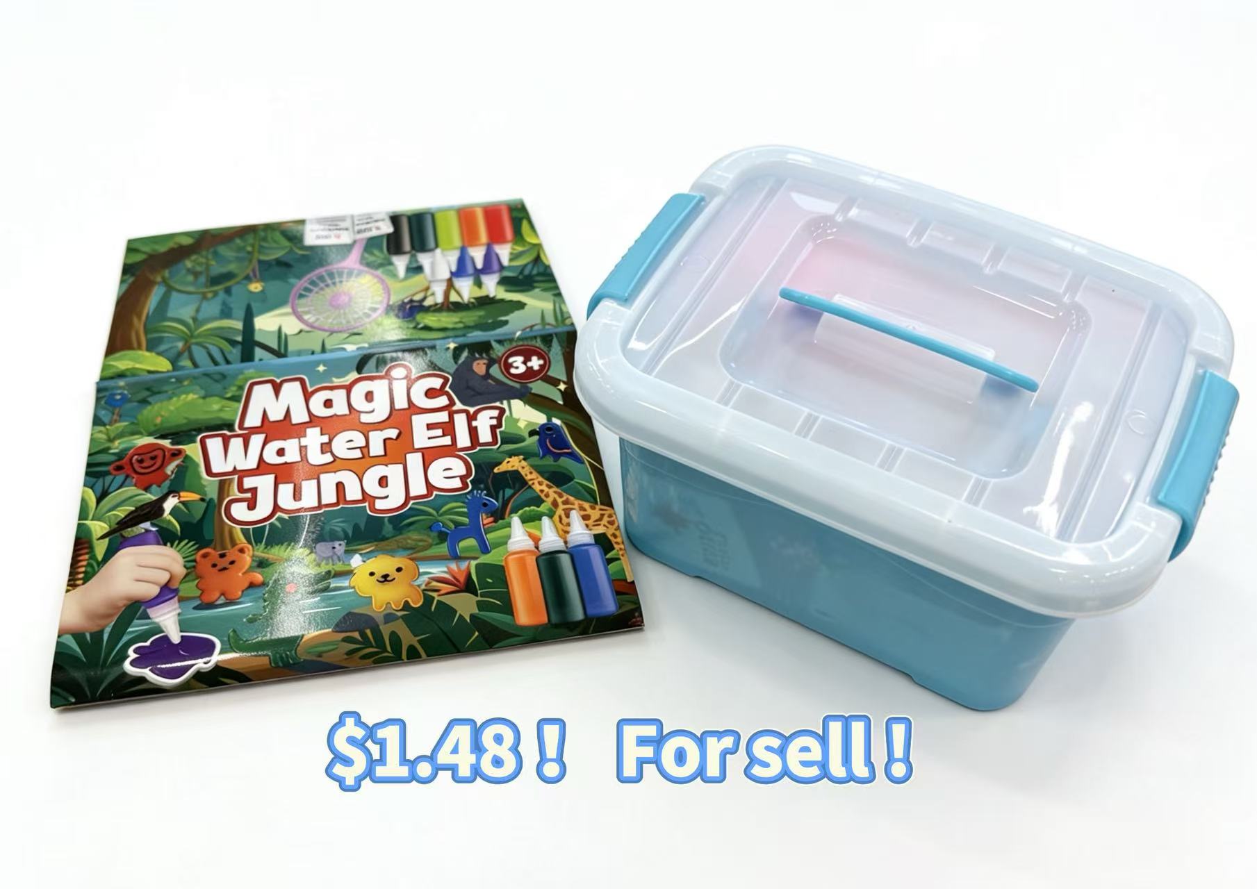 Creative Experience Magic Jelly Water Elf Toy Kit 3D Water Gel Set Educational