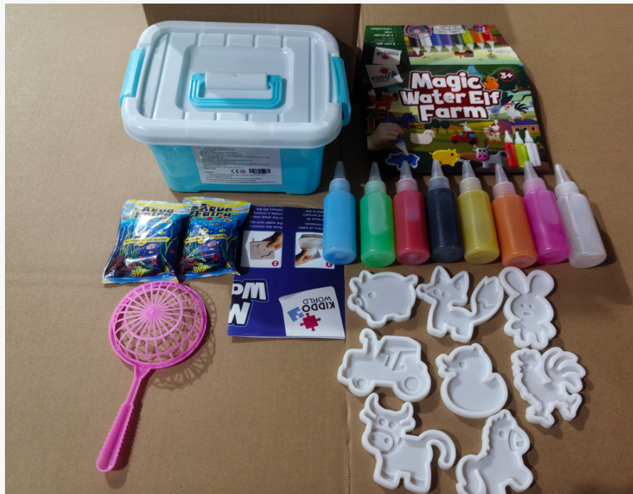 Creative Experience Magic Jelly Water Elf Toy Kit 3D Water Gel Set Educational - Image 2