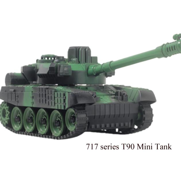 7 Channel Remote control T90 Tracked Mini Tank 717-1