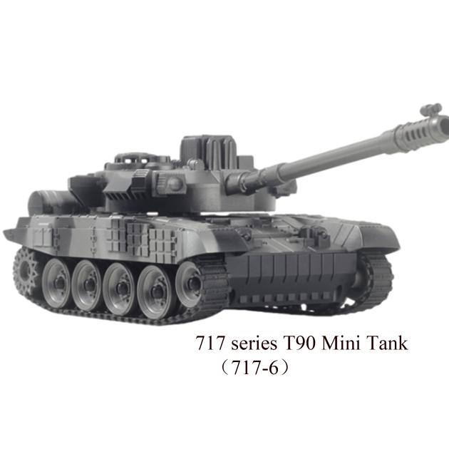 13 Channel Remote Control T90 Tracked Mini Tank 717-6