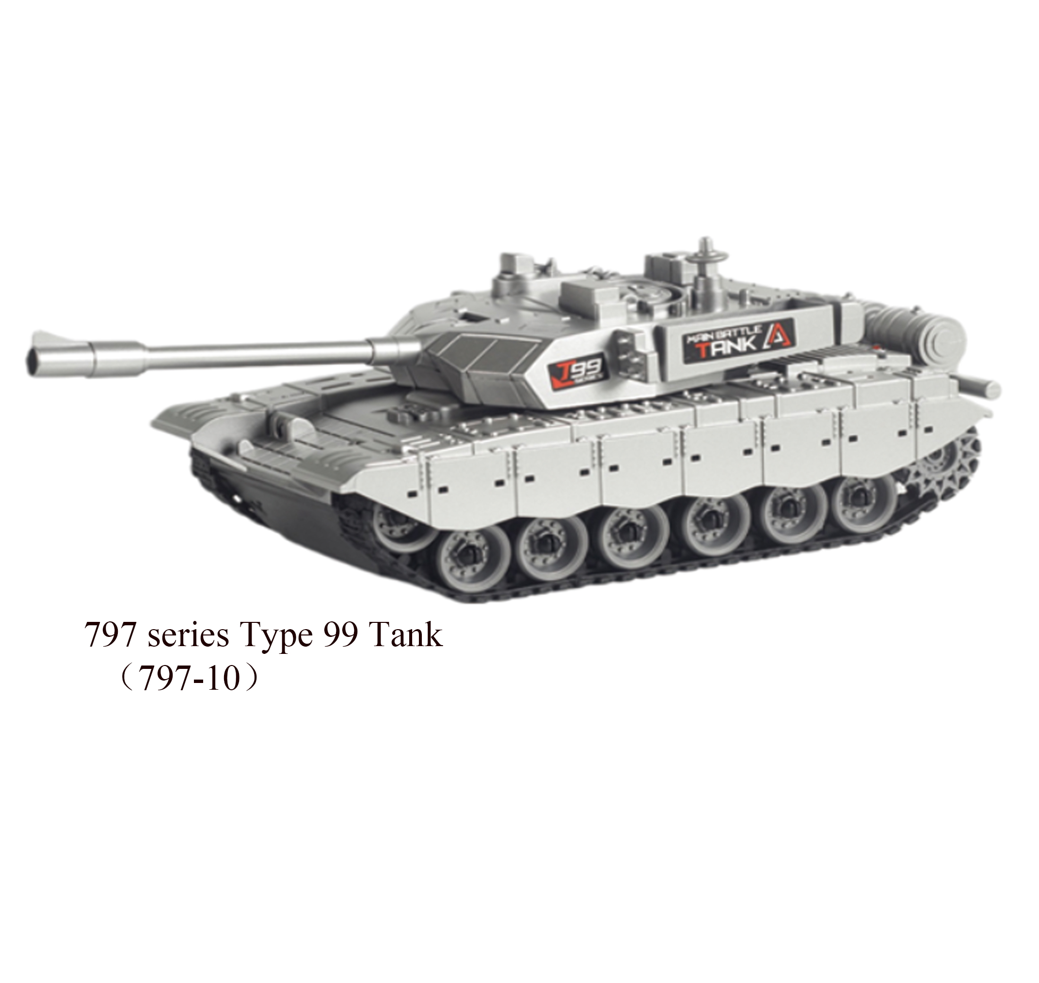5 Channel Remote Control Type 99 Tracked Tank 797-10