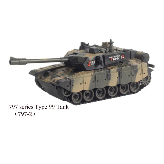 5 Channel Remote Control Type 99 Tracked Tank 797-2