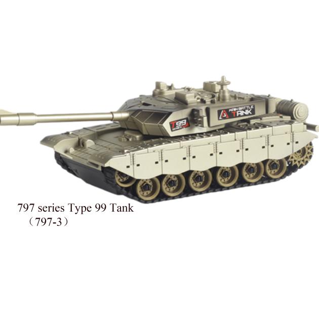 5 Channel Remote Control Type 99 Tracked Tank 797-3
