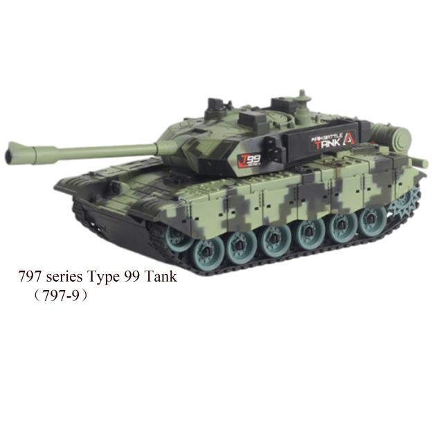 11 Channel Remote Control Type 99 Tracked Tank 797-9