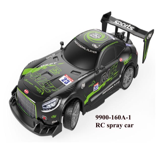 2.4GHz 9 Channel Remote Control Spray Car 9900-160A-1
