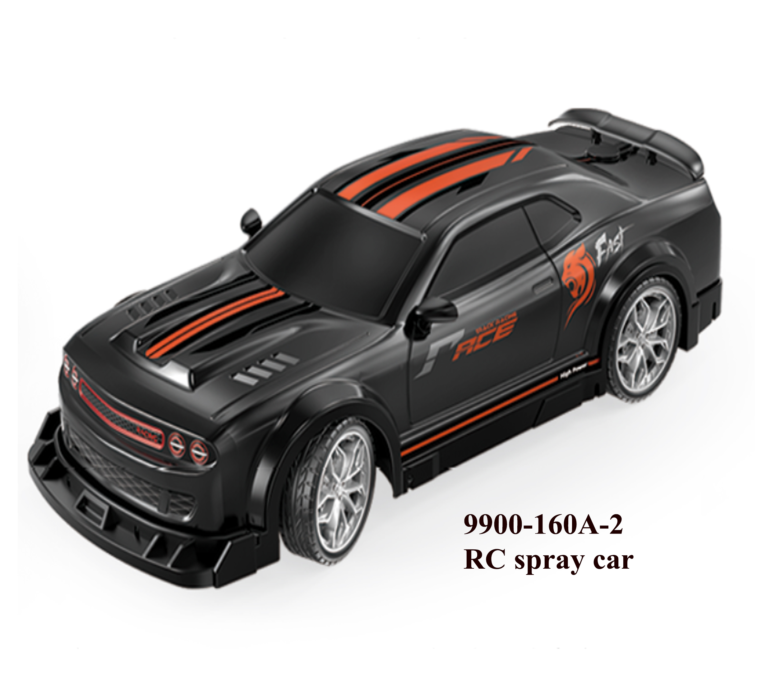 2.4GHz 9 Channel Remote Control Spray Car 9900-160A-2