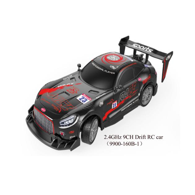 2.4GHz 9 Channel Drift Remote Control Car 9900-160B-1