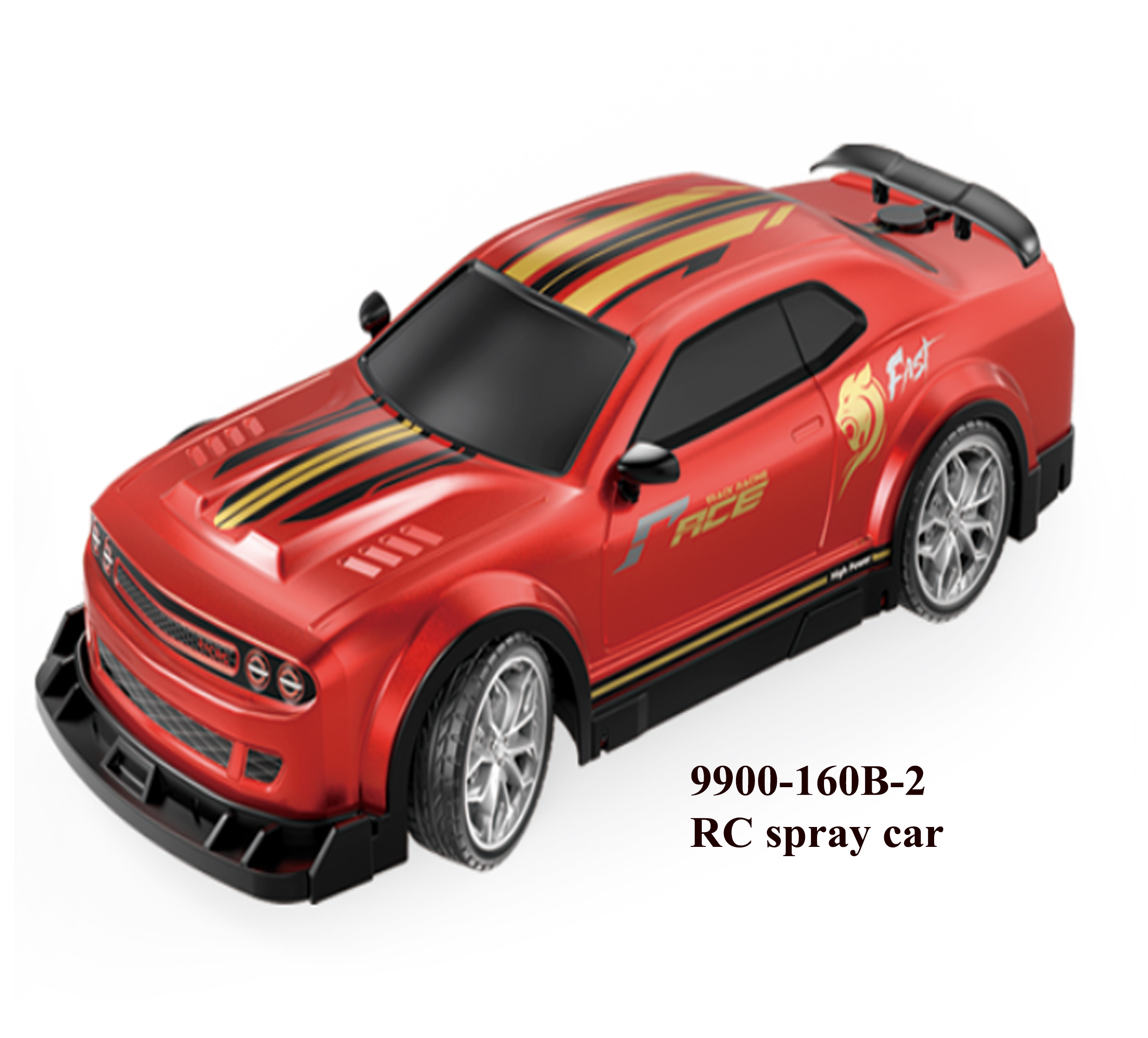 2.4GHz 9 Channel Remote Control Spray Car 9900-160B-2