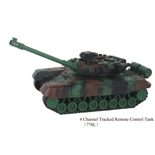 4 Channel Remote Control Tracked Tank 778L with Light and Music