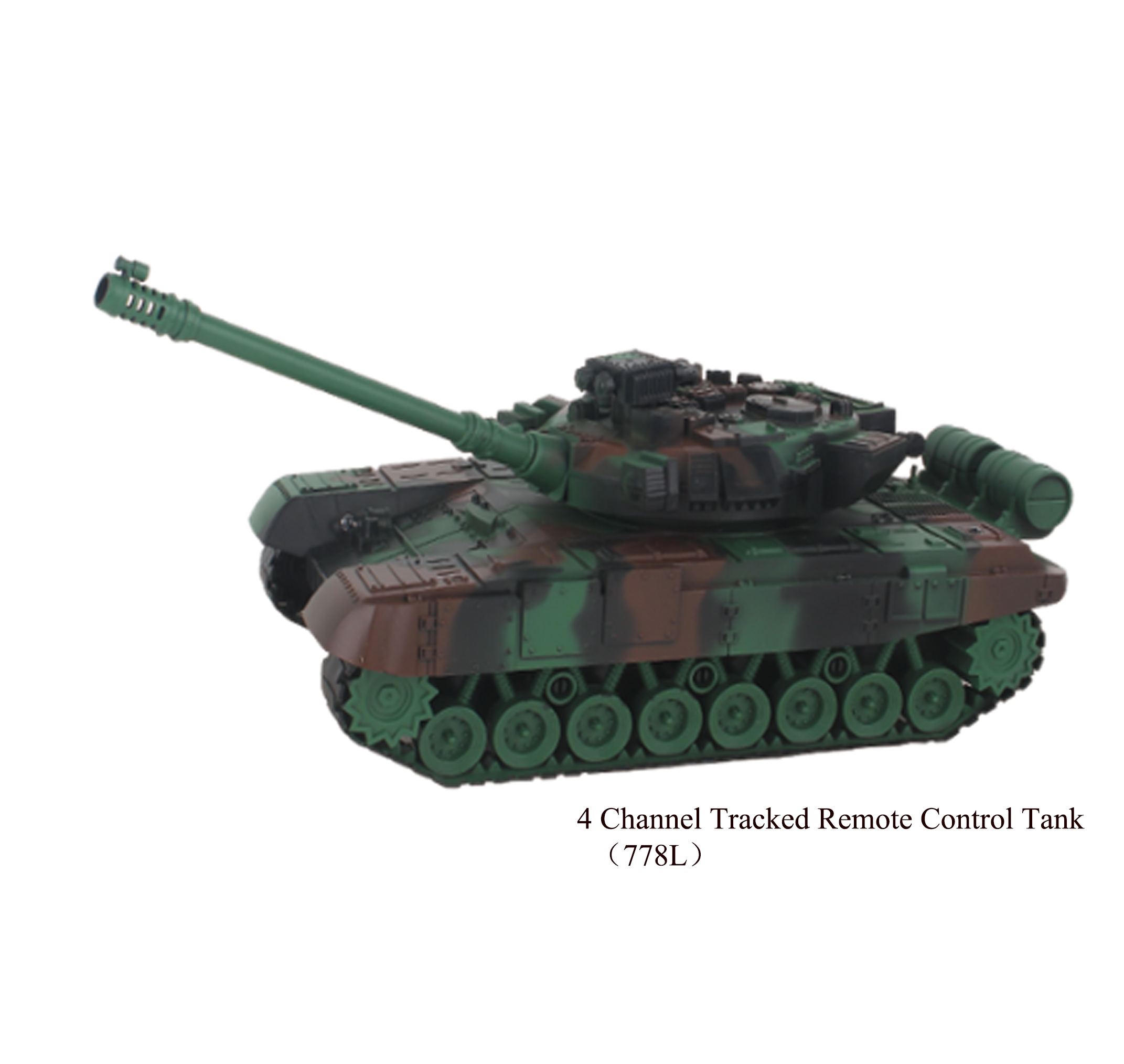 4 Channel Remote Control Tracked Tank 778L with Light and Music