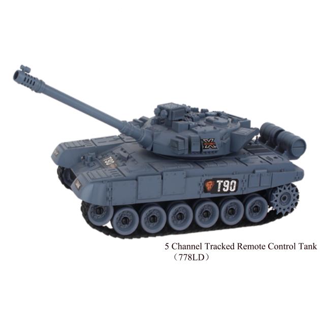 5 Channel Remote Control Tracked Tank 778LD