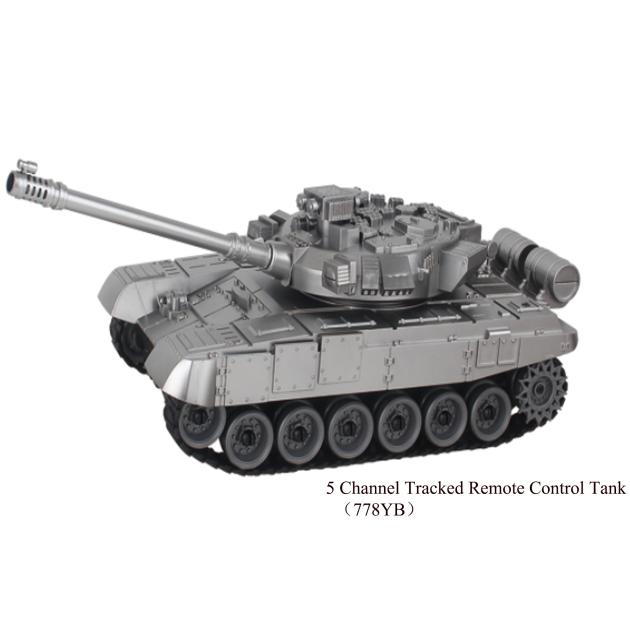 5 Channel Remote Control Tracked Tank 778YB