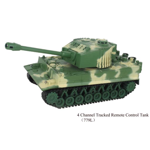 4 Channel Remote Control Tracked Tank 779L with Light and Music
