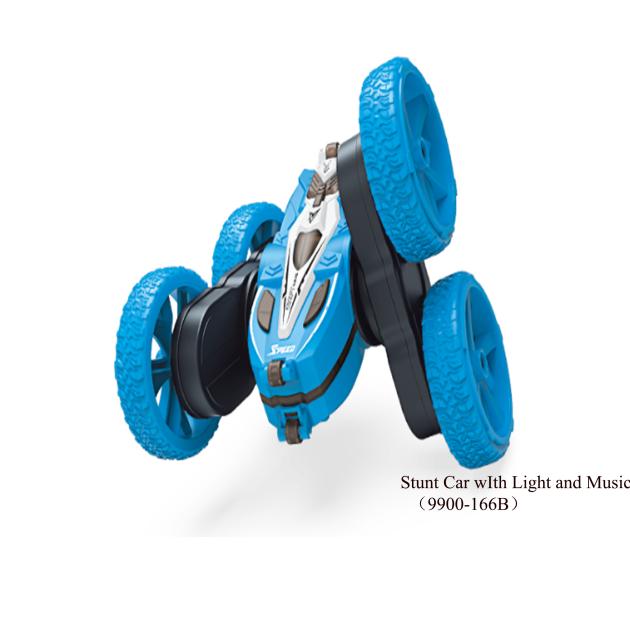 2.4GHz Flip Double-sided Stunt RC Car 9900-166B